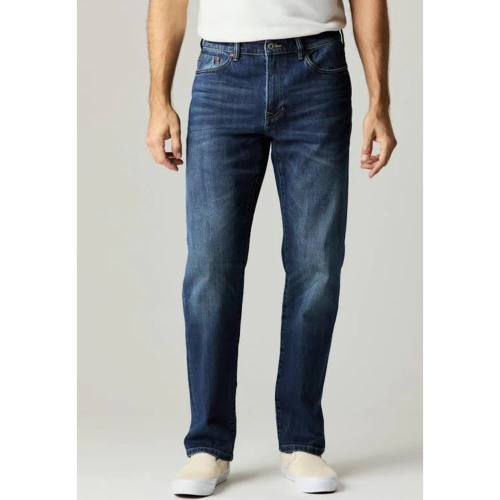 Flint & Tinder 33x32 Selvedge Athletic Slim Jeans Medium Wash Huckberry